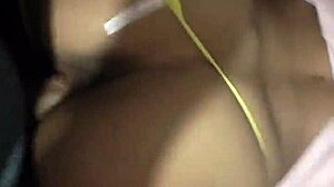 Talking to the pretty girl next door led to sensual amateurs sex in doggystyle with tight pussy and fat ass.