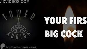 your first time with a big cock, listen to this erotic audio with dirty talk 😏