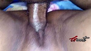 This ebony sex scene is so hot with detailed close-ups of wet pussy and rough big black cock.