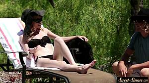 Glamorous Beautiful Stepdaughter Engages in Fantasy Roleplay, Bouncing on Hard Dick Cowgirl Style