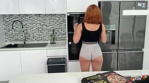 Waking up to Sweetie Fox, she rides me hard in early morning POV.