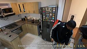 Valery Garcia Deepthroats Colombian Cock In Hardcore Surprise