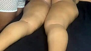 Practicing Sensual Massage Turns Into Passion With Step Sister