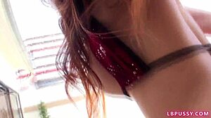 Post-op ladyboy Gisele gets wild bareback action in Bangkok