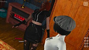 Asian cutie in glasses gets her desires fulfilled by her bully lover in this 3D animated porn