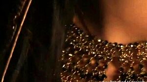 Sexy Indian goddess dances nude and teases in erotic softcore video.