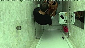 did you forget to lock the bathroom door while fingering your latina pussy?