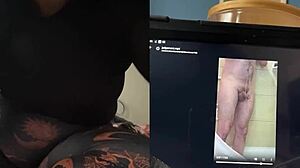 Watch me jerk off my small cock 😈