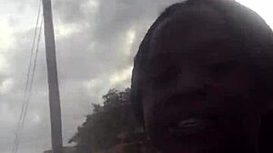 Crazy girl looking for supermarket lighter to smoke