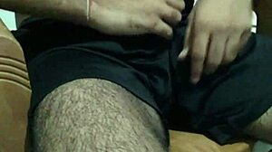 indian desi gay jerks off solo in homemade video