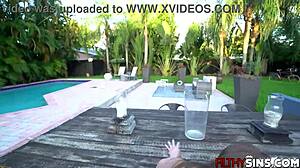 Stepsister Taylor Pierce's Outdoor Fuck Session with Horny Stepbrother Tyler Steel