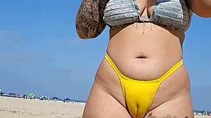 Unstoppable gay African man demands a bold blowjob on the beach under the scorching sun