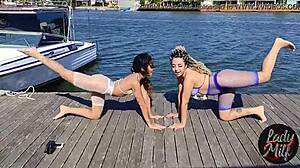 Latina milf loses calories faster with cum than dancing