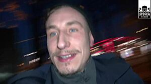 Skinny milf lady paris banged on berlin main road public outdoor