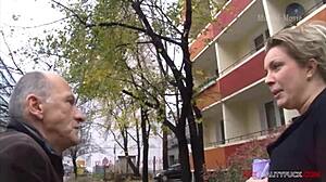 Horny Blonde Chubby Mom Takes Older Guy Home For Fisting Blowjob And Doggystyle Fuck