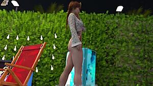 Crazy girl makes out with rich spoiled redhead exgirlfriend