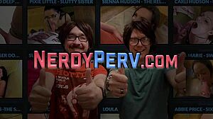 yorkshire geek tricked into blowjob by tattooed brit in high definition 😏