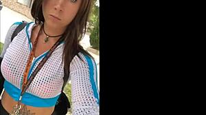 Felicity Feline dances slutty on webcam with tattoos