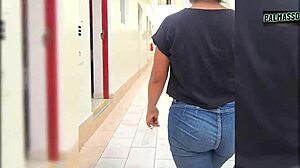 cousin owed money, fucked on street to pay