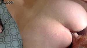 watch this chubby teen get doggystyled from the side and pov