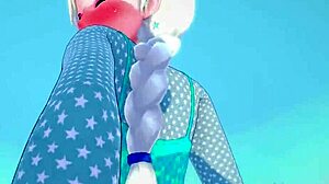 Elsa gets fucked in Christmas fantasy POV