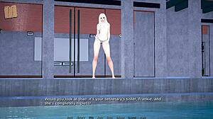 curvy big tits anime babe in sexy outfit 😍