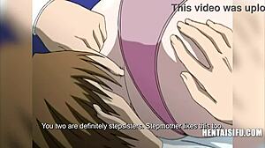 i can't believe it, stepson, don't leave me in this hentai scene. i need you here with me in this wild anime.