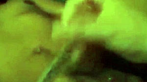 wife ass fucks husband, milks his prostate, and cums all over him