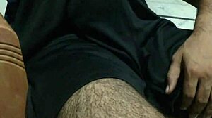 indian desi gay jerks off solo in homemade video