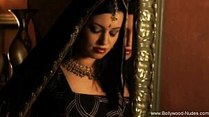 Sexy Indian goddess dances nude and teases in erotic softcore video.