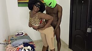 ironing laundry turns into hardcore fuck with monster cock bbc