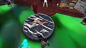 Exclusive social club with group activities outdoors.