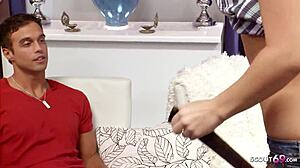 big natural tits craftswoman jayden seduces young 18+ client for rough bent-over fuck