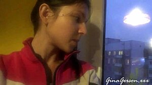 Yo, waiting for a visa in St Petersburg with this skinny Russian teen