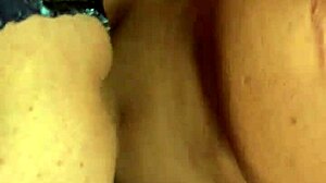 Dining Table Delights: Licking MILF Pussy While Sperm Drips.