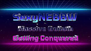 massive pussy gets conquered with vibrator in dirty talk homemade