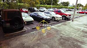 naked couple licks balls and fucks shaved pussy in shop