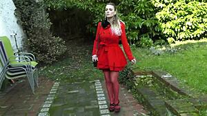 Check out this cutie with big boobs sucking an elder cock