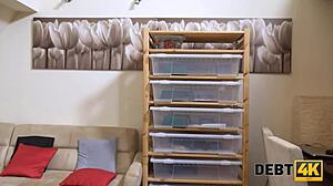 Teen Debtor Offers Rough Sex To Boss For Debt Relief In High Definition Reality