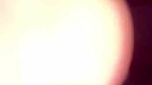 wedding bride shakes her ass and surprises him with a dance