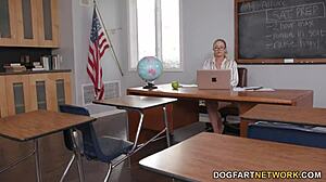 did you see student scarlit scandal squirting in lesbian sex with teacher adira allure?