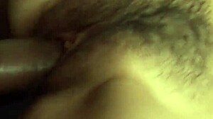 My hairy cunt is craving that big black cock for a rough quickie.