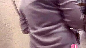 Yasuko Ogata's first AV appearance deepthroating and riding