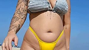 Unstoppable gay African man demands a bold blowjob on the beach under the scorching sun