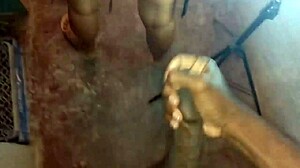 Cooking in kitchen, ended up giving hot blowjob to brother-in-law