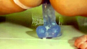 Colombian Whore in Bunny Cosplay Masturbates with Dildo in Homemade Cam Show!