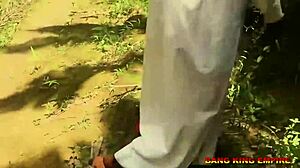 Ebony Teen Housewife Fucks Reverend Father In Bush