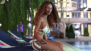 Crazy girl makes out with rich spoiled redhead exgirlfriend