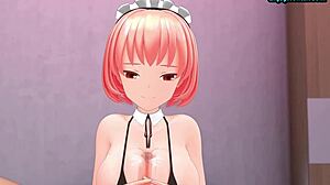 Maid service with intense action