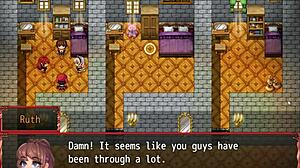 best thighjob ever in harem hentai game ep 13 with cute teen